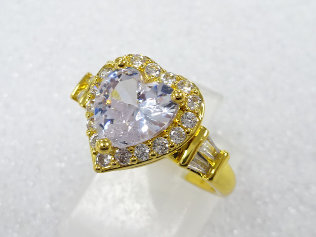 CRYSTAL FASHION RING / JP SIZE 13